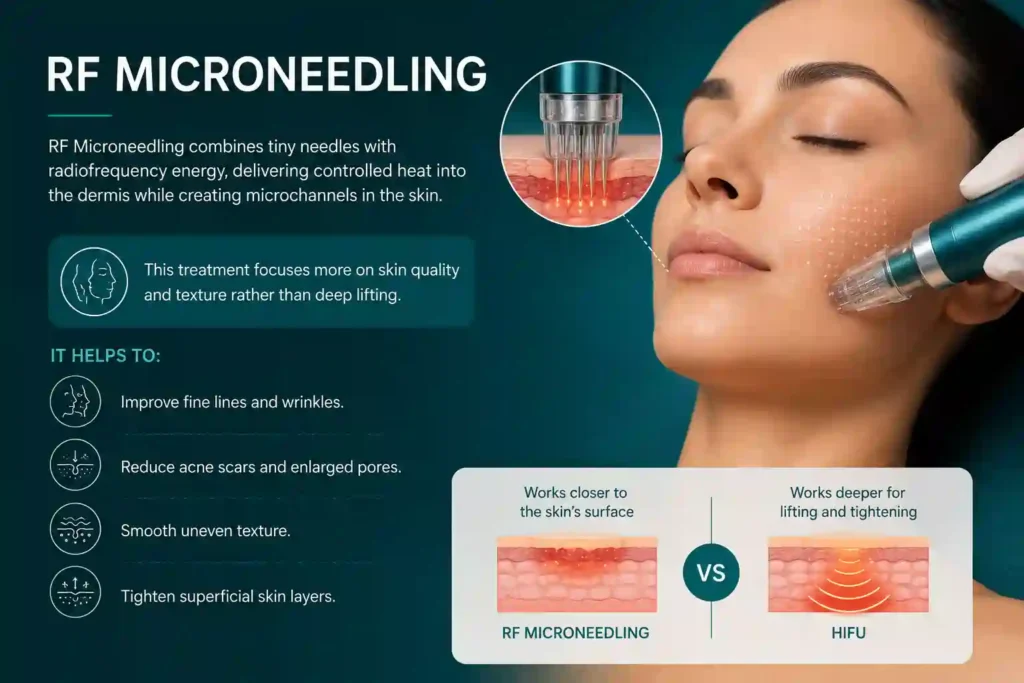 What Does RF Microneedling Do That HIFU Alone Cannot Sighthill
